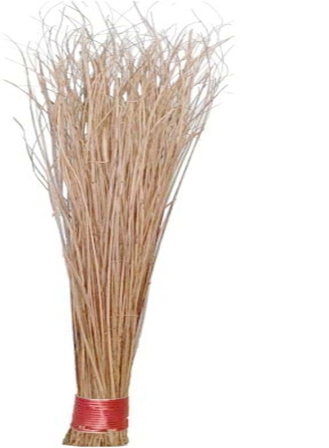SUNBIRD Broom for Home/Office Dust Cleaning Heavy Duty Broom Natural Pure Bamboo Floor,Garden,Outdoor Cleaning 1Pack - Image 1